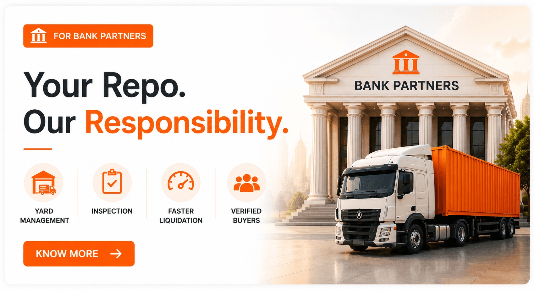 For bank partners know more